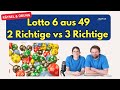 Hypergoemetrische Verteilung - Kombinatorikaufgabe: Wahrscheinlichkeitsrechnung (Lotto 6 aus 49)