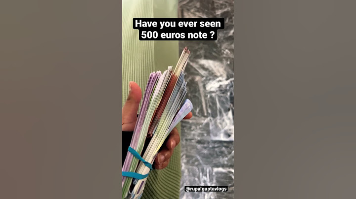 "🤑 Have You Ever Seen a €500 Euro Note? Exploring the History and Highest Euro Banknote 💶" #like