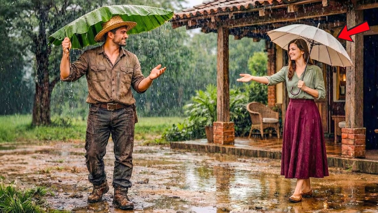 Il contadino solitario si era perso sotto la pioggia... finché una vedova gli offre rifugio.