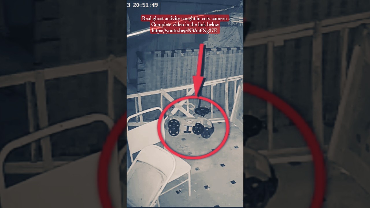 Real ghost activity caught in cctv camera, complete video in the link ...