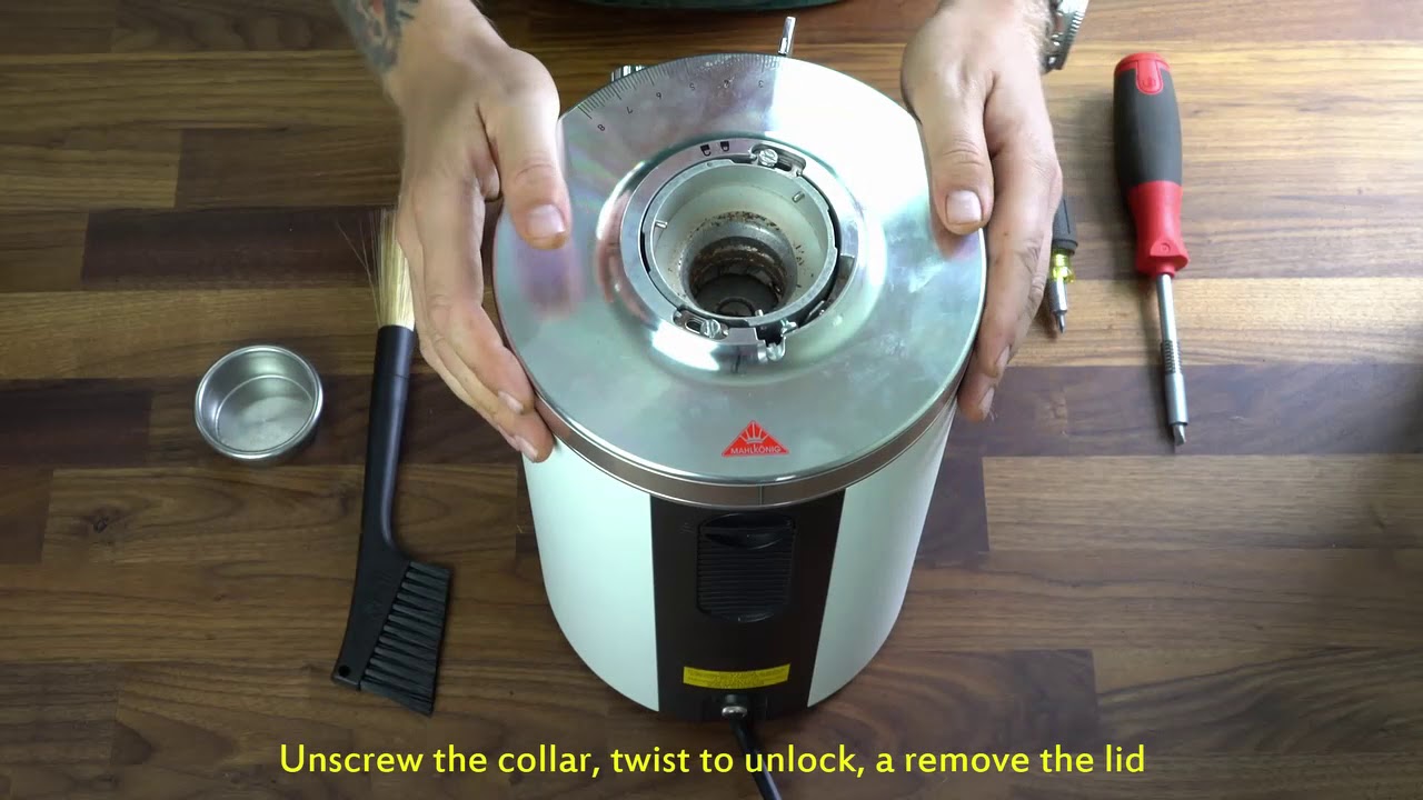 mahlkonig e65s calibration - YouTube