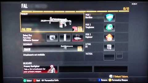 Black Ops 2 FAL OSW class Loadout