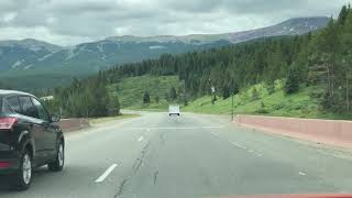 I-70 East Vail East to Copper Mountain Colorado