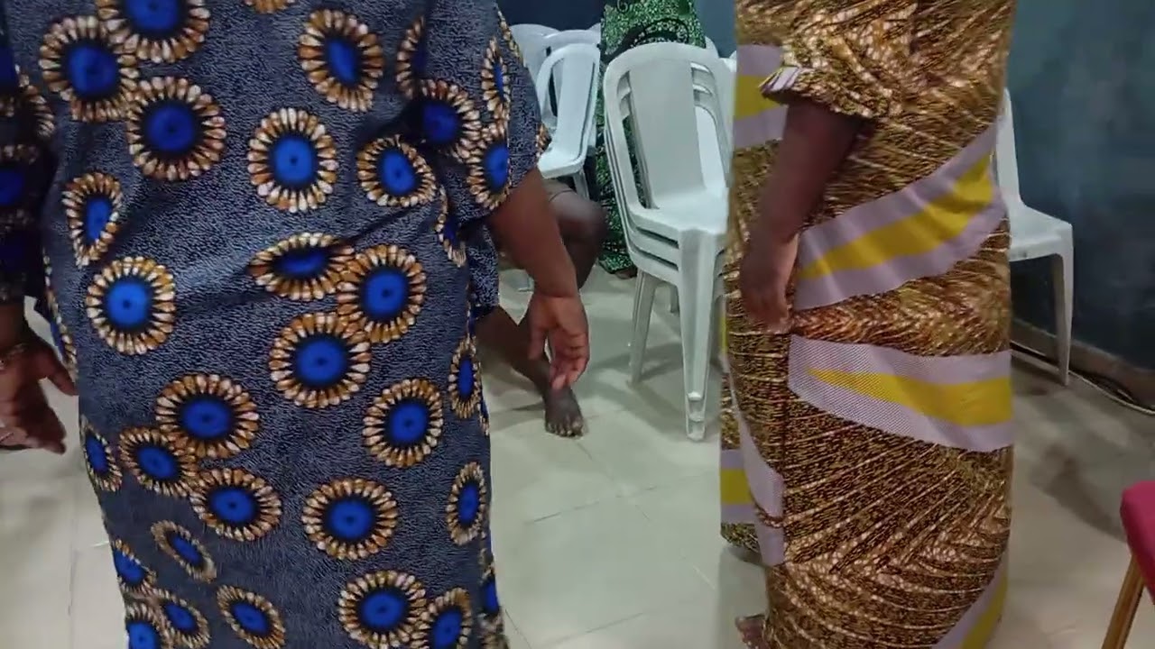 AS PRAISES GOES UP, GOD CAME DOWN AND BEGAN HIS HEALING JOURNEY ON HIM.