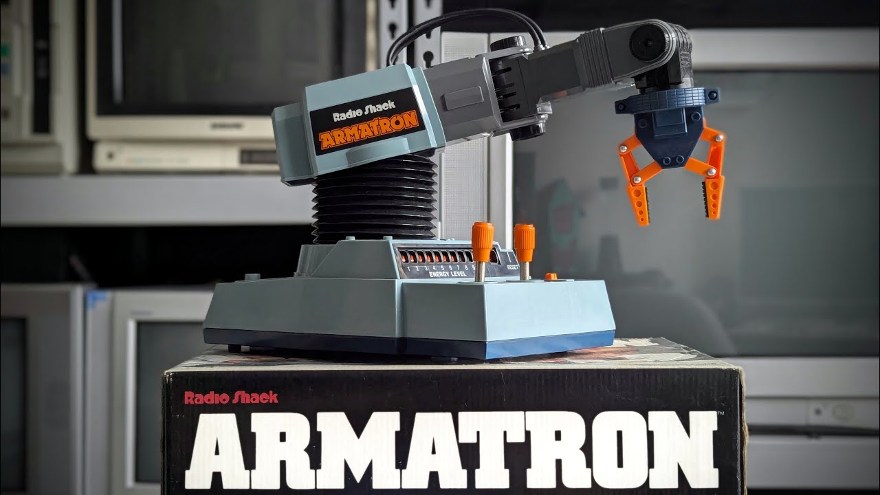 The Radio Shack Armatron - One of the coolest toys from the '80s