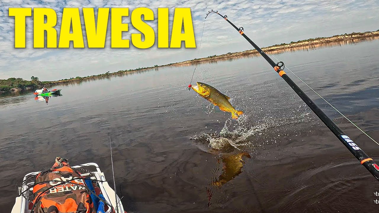 Pesca Acampe y Travesia en Kayak | 40 km a pura Aventura y Supervivencia en la Naturaleza