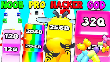 Jelly Run 2048 🏆 Max Level 32Q Completed – New World Record!