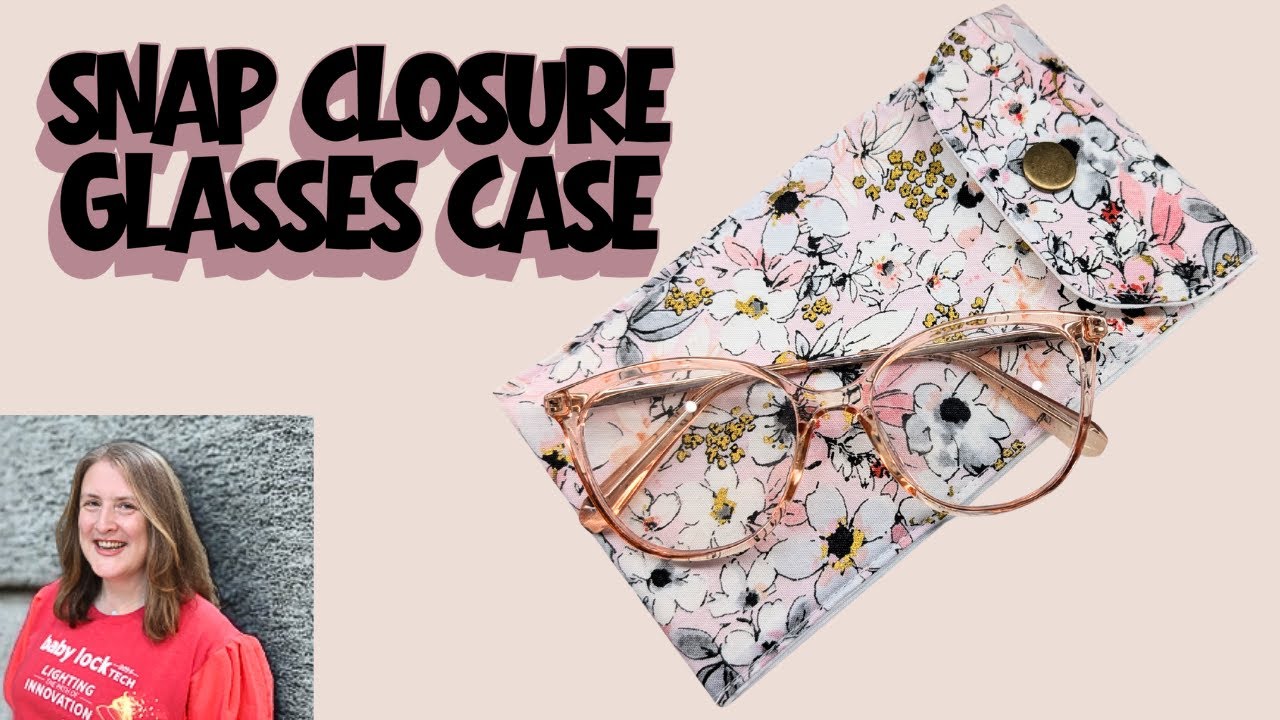 Как сшить футляр для очков с застежками-кнопками (изготовление на заказ) от Faodail Creation