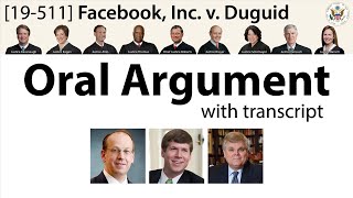 Oral Argument: Facebook, Inc. v. Duguid