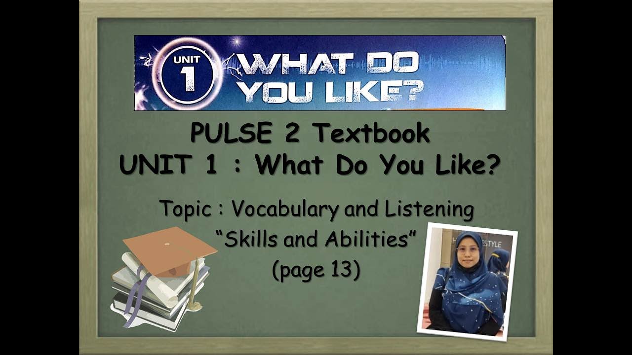 F1 English Lesson | PULSE 2 Unit 1 : Vocabulary & Listening (Skills and ...