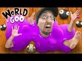 SLIME comes ALIVE!  RUN!!!  (FGTEEV World of Goo Gameplay / Skit)