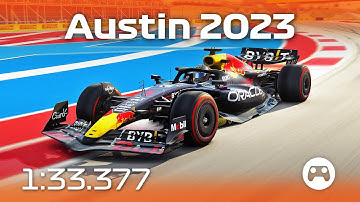 F1 2023 Austin CotA | 1:33.377 | RSS Formula Hybrid 2023 v2 | Assetto Corsa | Hotlap + Setup