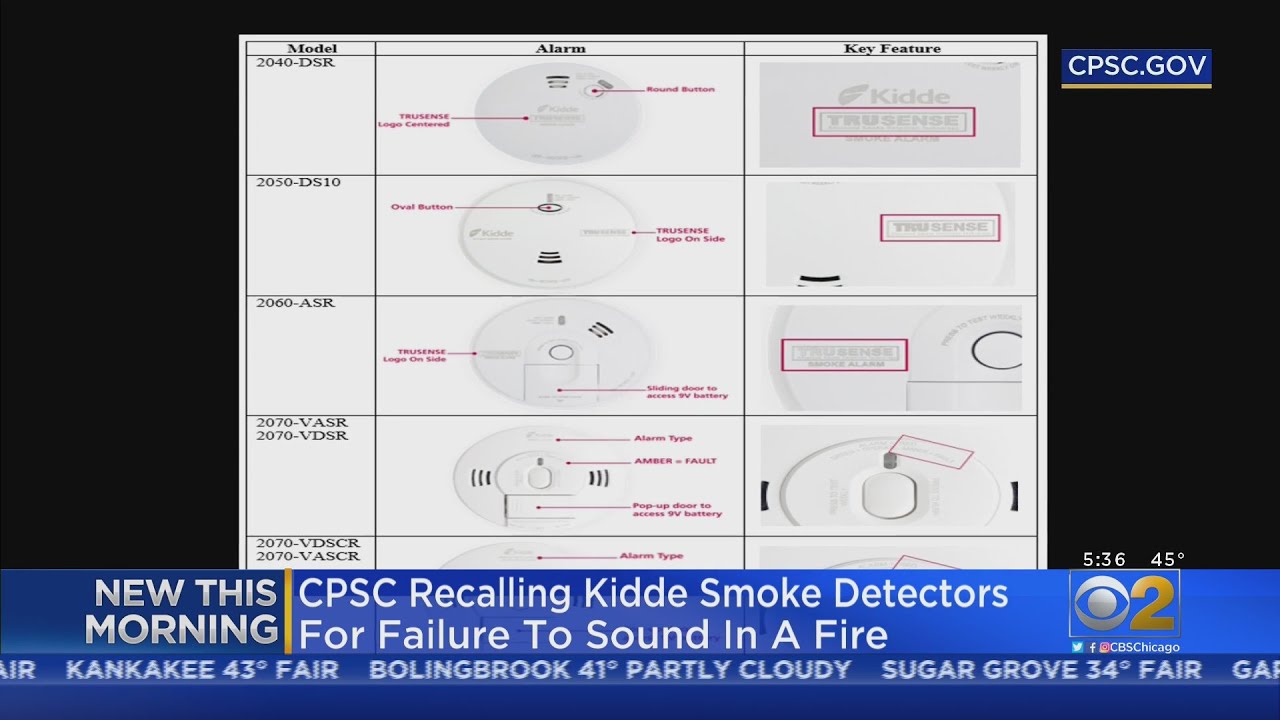 Kidde Recalls Trusense Smoke Detectors For Failure To Sound In A Fire