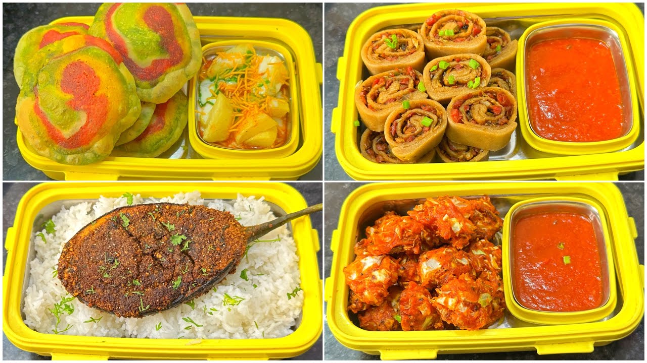 School recipes 🏫 स्कूल टिफिन रेसिपी 🍱 Tiffin रेसिपी  🍱 Tiffin Lunch Box Recipe
