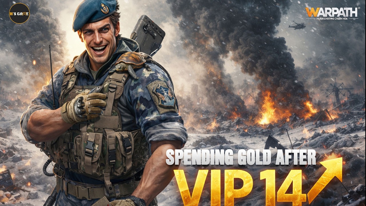 Как потратить золото после достижения VIP 14 | Warpath v13.4