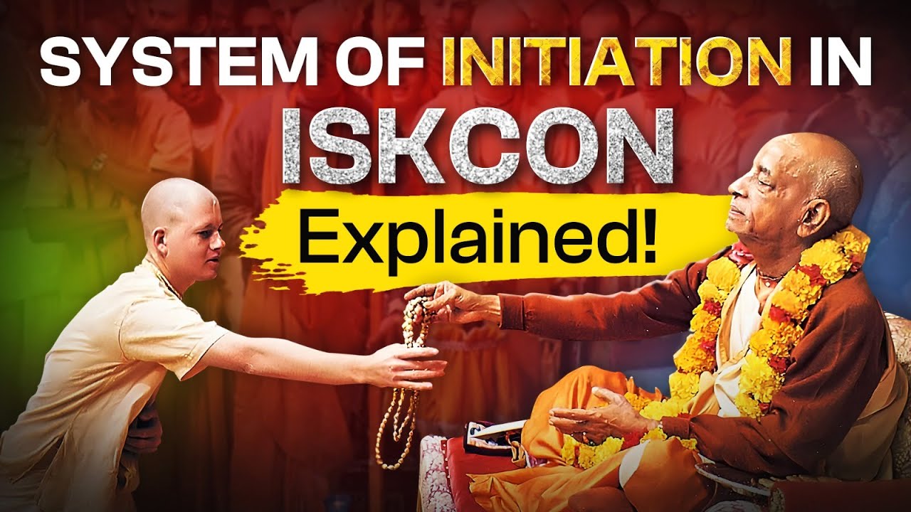 System of Initiation in ISKCON Explained Step-by-Step | Srila Prabhupada