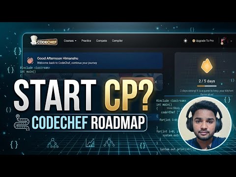 How to Start CP in College with CodeChef 🚀 | Beginner's Roadmap
