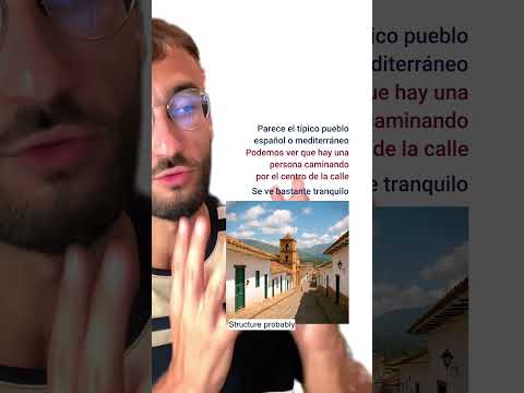 Describe the City in Spanish 🏙️🚶‍♀️