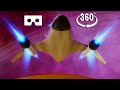 VR 360 Video in Space - Orbit an Alien Planet