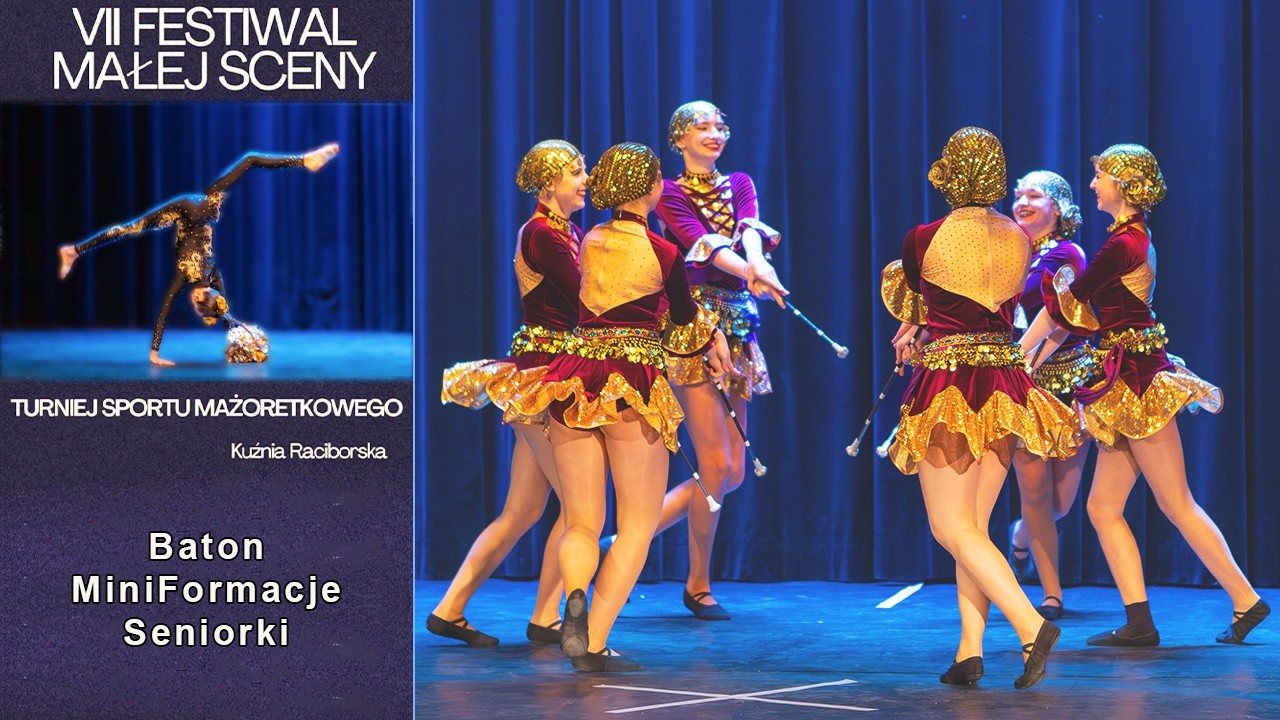 Baton MiniFormacje Seniorki - Taneczny Klub Sportowy Fenix -  Kuźnia Raciborska 2024 | PL - OL156