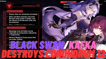 [Honkai Star Rail] Black Swan/Kafka Conundrum 12 (Simulated Universe:Gold & Gear)