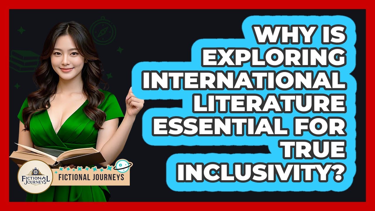 Why Is Exploring International Literature Essential For True Inclusivity? - Fictional Journeys