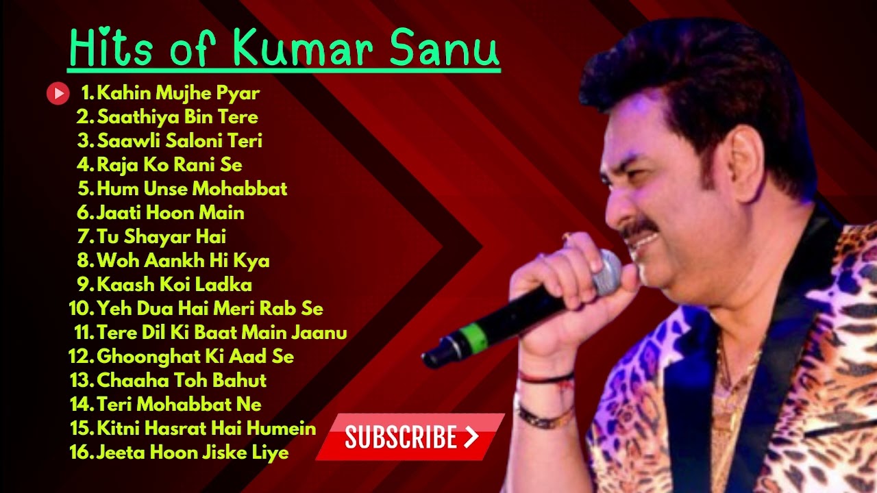 Kumar Sanu  Superhit Songs | Evergreen 90's Songs | Old Hindi Hit Songs | Golden Songs of Kumar Sanu