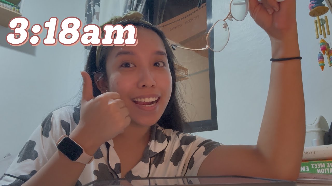 pulling an all nighter before my exam