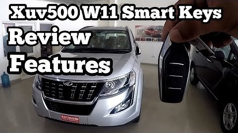 Mahindra XUV500 W11 Key Review And Features Explained | 2019 Xuv500
