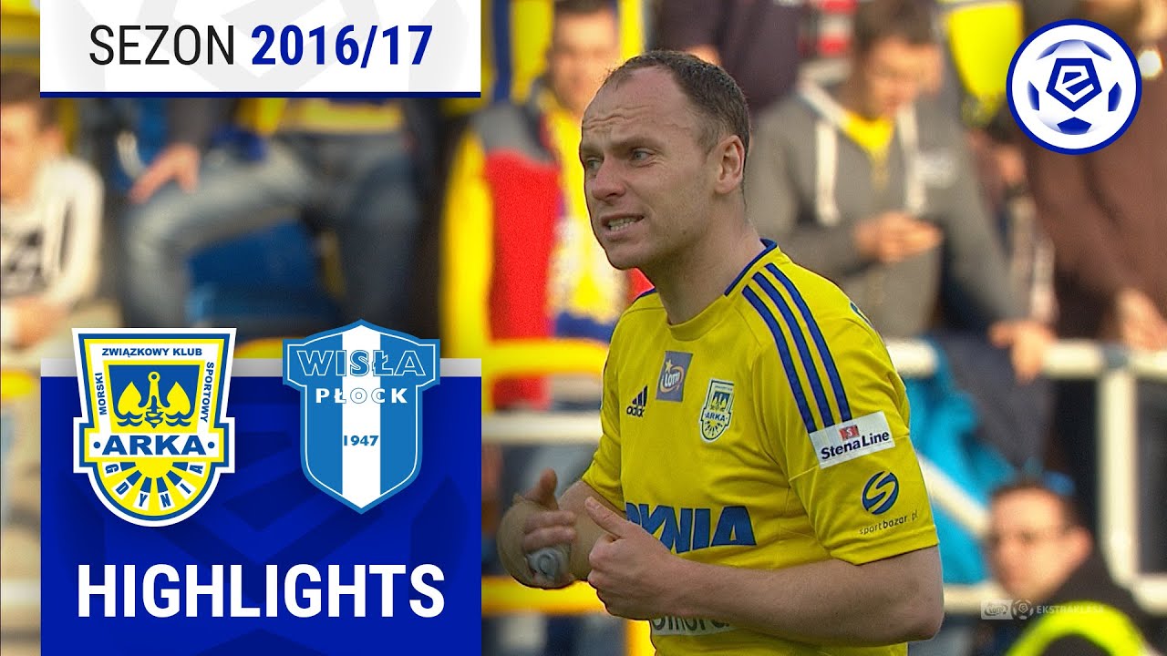 Arka Gdynia - Wisła Płock 0:1 | SKRÓT | Ekstraklasa 2016/17 | 34. Kolejka