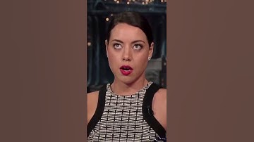 Thumbnail of Aubrey Plaza can't stop lying 🤭