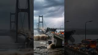 Bridge Collapse 2025: Terrifying Moment Caught on Camera During Massive Flood
