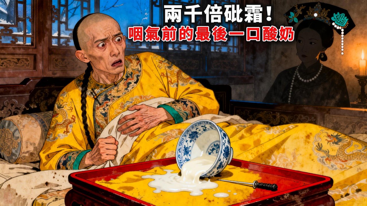 光緒帝的百年屍檢：大清倒數第二個天子，咽氣前吃下的最後一口酸奶里到底藏了什麼？ | 睡前歷史故事