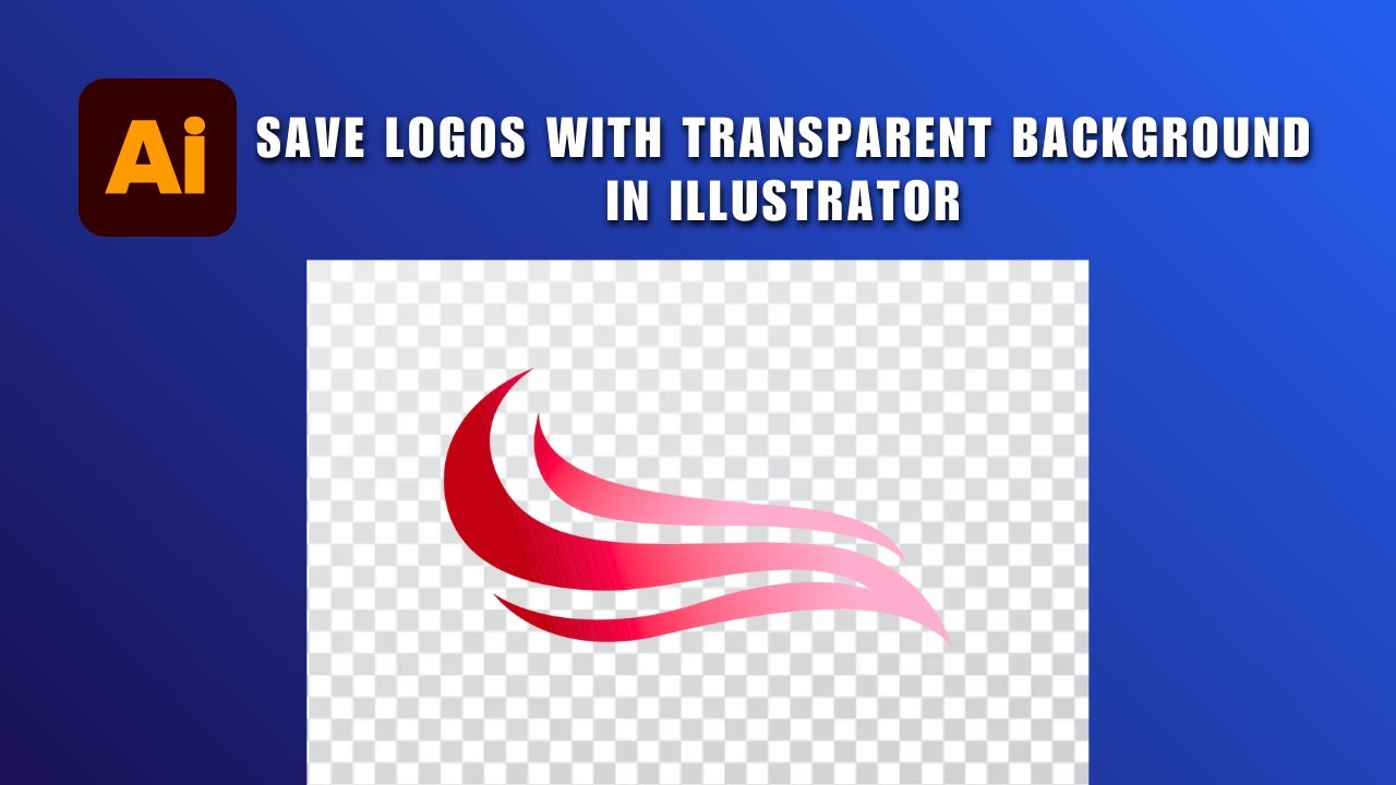 How to Export Logos with Transparent Background in Illustrator 2026
