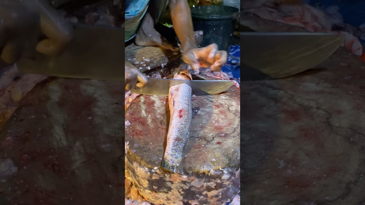 Amazing big Sola fish cutting skills 