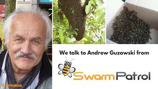 Collecting Bee Swarms we talk to Swarm Patrols Andrew Guzowski - KM097