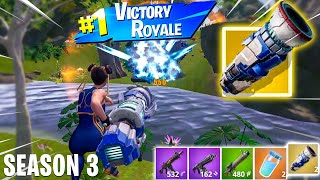 EVERYTHING *NEW* in Fortnite Chapter 4 SEASON 3 Gameplay! (Cybertron Cannon, Kinetic Boomerang,)
