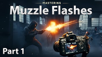 Nuke Composite Muzzle Flashes