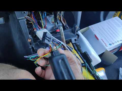 Rebuilding radio wire harness and installing radio on Mustang