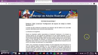 Espacio de trabajo Adobe Illustrator CC