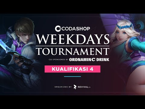 CODASHOP Weekdays Tournament Co-Sponsored by Oronamin C - Kualifikasi 4 - Day 2 - CODASHOP Weekdays Tournament Co-Sponsored by Oronamin C - Kualifikasi 4 - Day 2