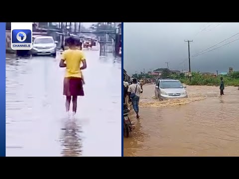 Outcome Of Rain Downpour In Ikorodu Area Of Lagos