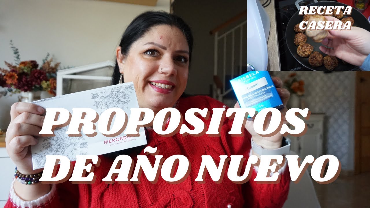 PROPOSITOS DE AÑO NUEVO/CONSEJOS DE NUTRICIÓN/RECETA CASERA DE ALBÓNDIGAS