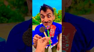 Dairy milk chocolate😍🍫 aur Oreo biscuits 🍪 #watermelon#5star#munch#kitkat#parle_g#shortsfeed
