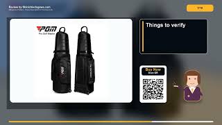 Is your golf gear safe during travel A look at the PGM HKB014 bag