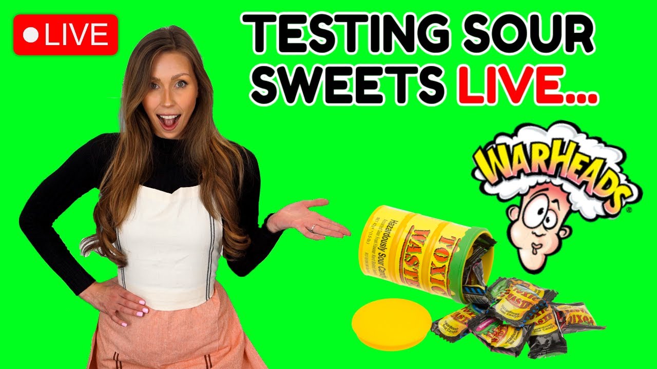 Testing Sour Sweets Are They Really Sour? Live Stream YouTube