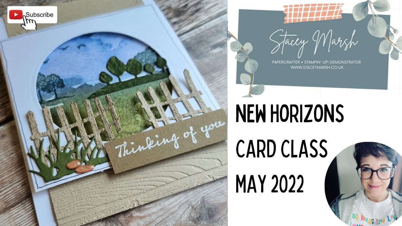 CREATING A WINDOW APERTURE WITH THE NEW HORIZONS SUITE FROM STAMPIN' UP!