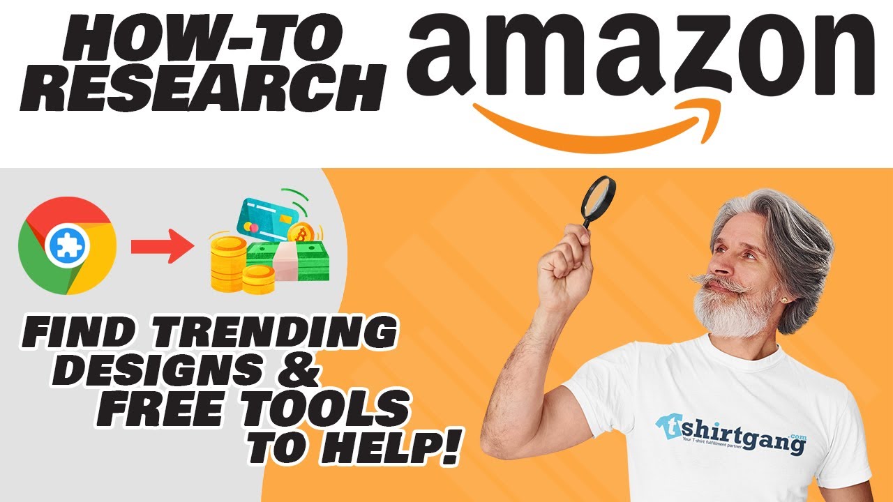 Merch Research Amazon Research for Trending T-Shirt Designs | Find Profitable Niche ...
