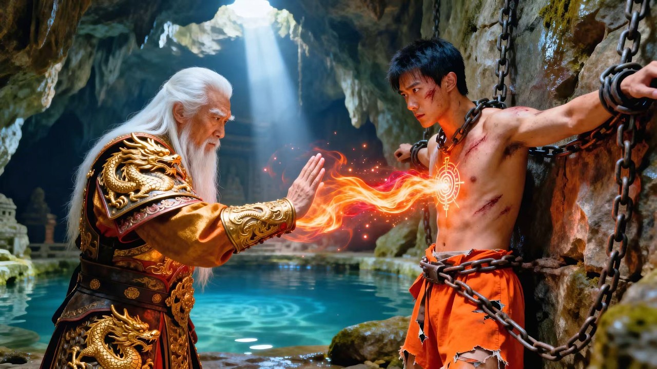 Traicionado por su esposa y preso, conoce a un inmortal. Al salir, ¡ningún enemigo escapa! #drama 