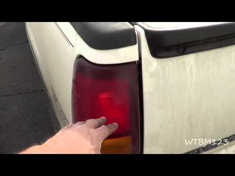 Chevy Truck, Tail Lights Stuck On